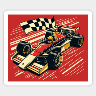 formula 1 racing car Sticker